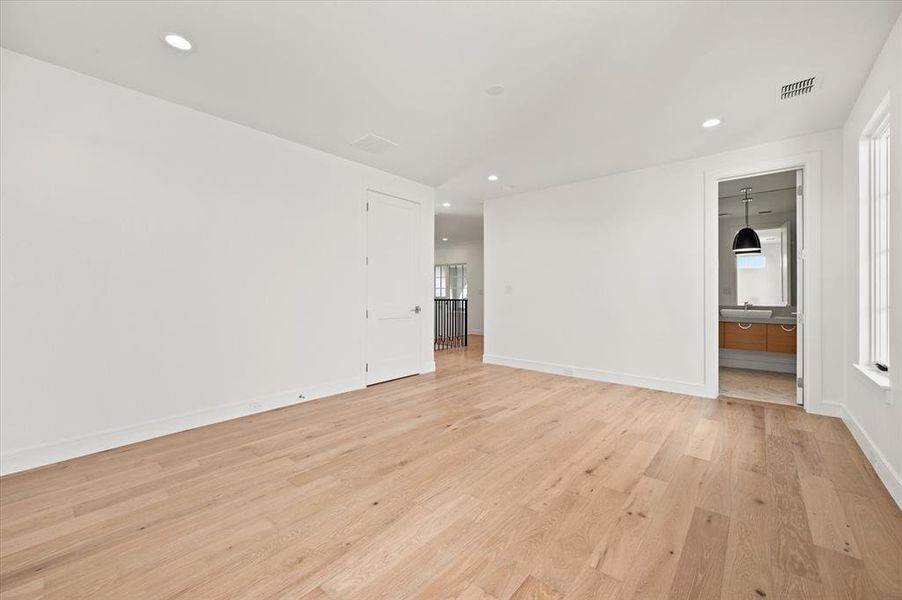 Upstairs media/game room Upstairs media/game room