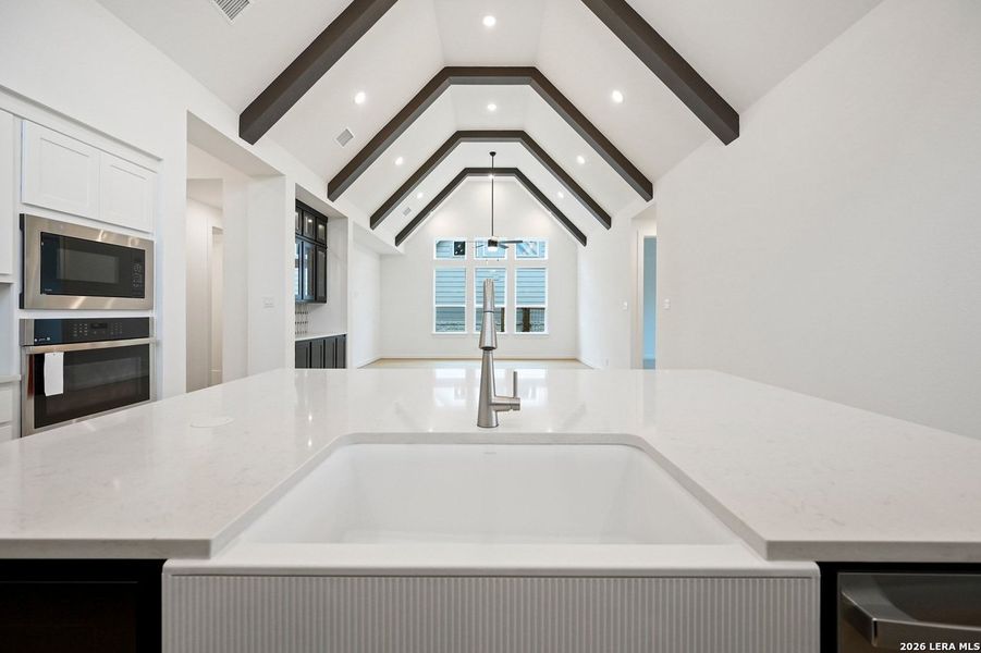 Furnished interior view inside a new home in The Crossvine, Schertz (Image 13).