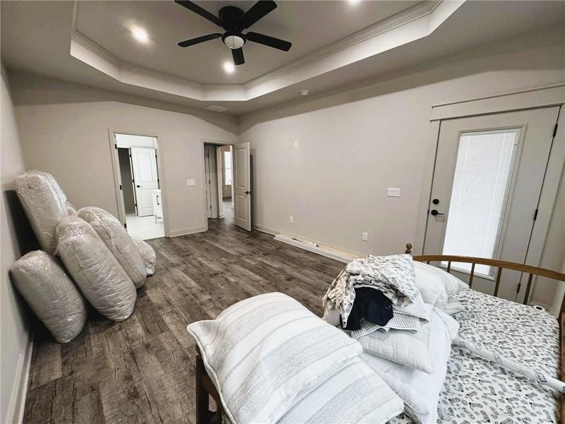 Furnished interior view inside a new home in , Commerce (Image 8).