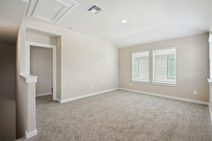 Photo is not of the actual home, but is an inspirational photo of builder’s model home and may depict options, furnishings, and/or decorator features that are not included Photo is not of the actual home, but is an inspirational photo of builder’s model home and may depict options, furnishings, and/or decorator features that are not included