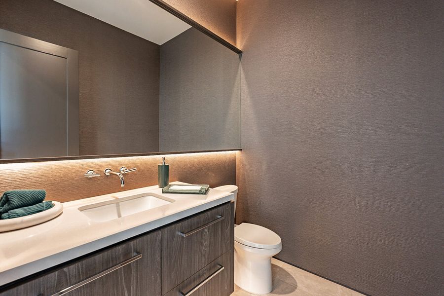 Furnished interior view inside a new home in Village at Seven Desert Mountain, Scottsdale (Image 30).