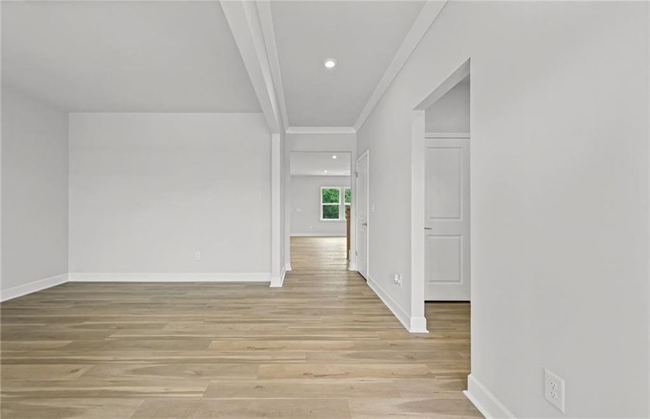 Spacious, unfurnished interior of a new home in Anderson Point Estates, McDonough (Image 20). Spacious, unfurnished interior of a new home in Anderson Point Estates, McDonough (Image 20).
