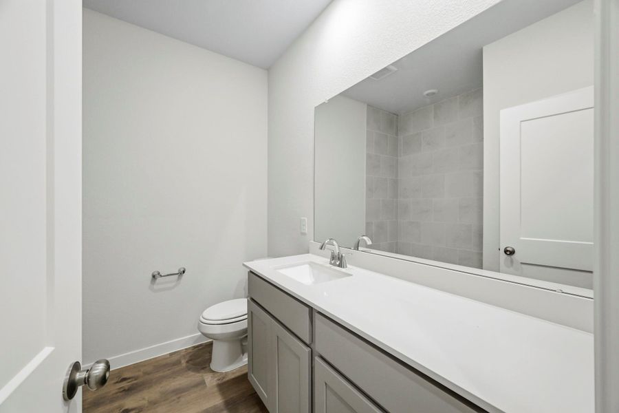 Furnished interior view inside a new home in Paloma at Sanford Farms, Waller (Image 6).