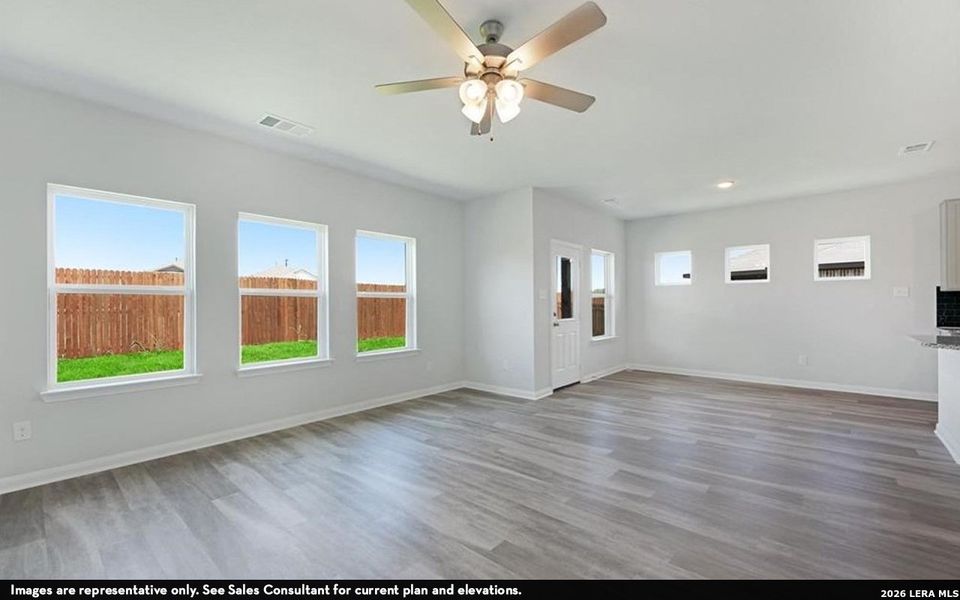Spacious, unfurnished interior of a new home in Hickory Ridge, Elmendorf (Image 15).