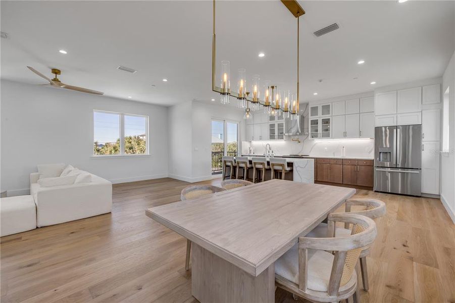 Furnished interior view inside a new home in , New Smyrna Beach (Image 8). Furnished interior view inside a new home in , New Smyrna Beach (Image 8).