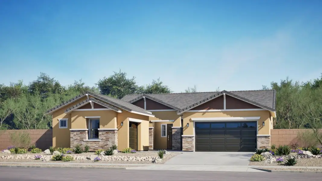 Home exterior render craftsman Home exterior render craftsman
