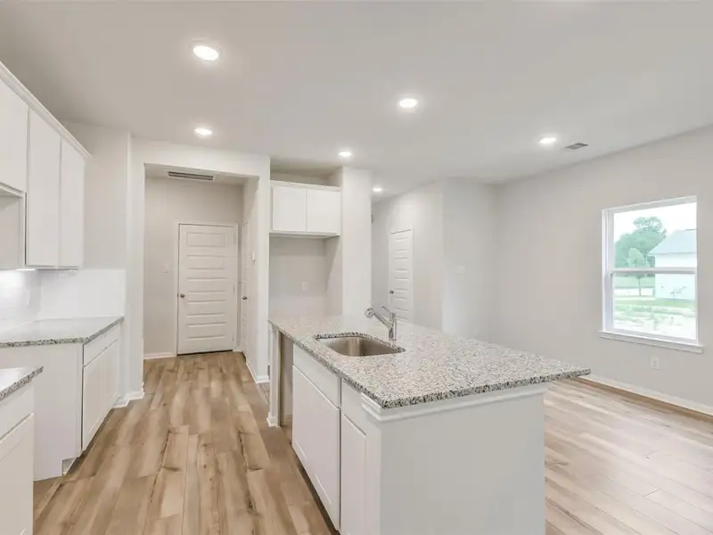Furnished interior view inside a new home in Caney Creek Place, Conroe (Image 8). Furnished interior view inside a new home in Caney Creek Place, Conroe (Image 8).