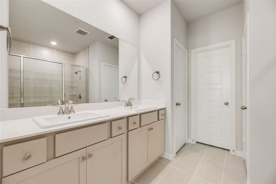 Furnished interior view inside a new home in , Frisco (Image 9).