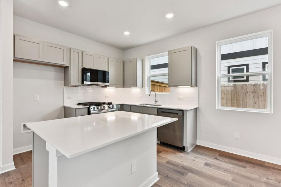 Furnished interior view inside a new home in Avery Centre, Round Rock (Image 7).