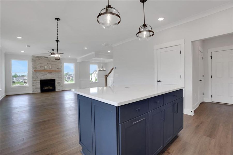 Furnished interior view inside a new home in Twin Lakes, Hoschton (Image 14). Furnished interior view inside a new home in Twin Lakes, Hoschton (Image 14).