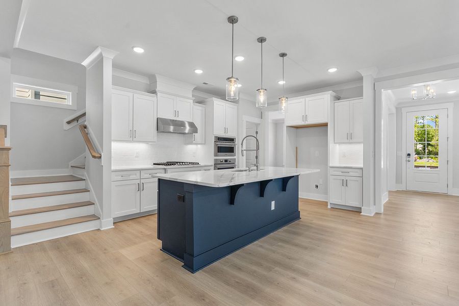 Representative furnished interior of a home built from the The Wisteria by RobuckHomes in East & Mason, Wilmington (Image 18).