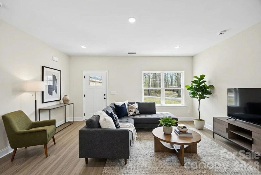 Furnished interior view inside a new home in , Kings Mountain (Image 13).