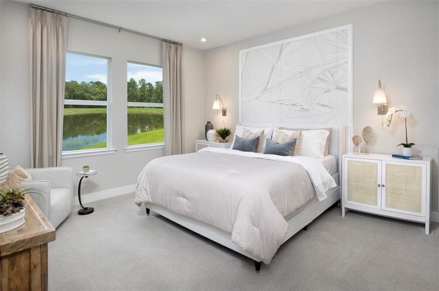 Furnished interior view inside a new home in Lakespur at Wellen Park, Venice (Image 5). Furnished interior view inside a new home in Lakespur at Wellen Park, Venice (Image 5).