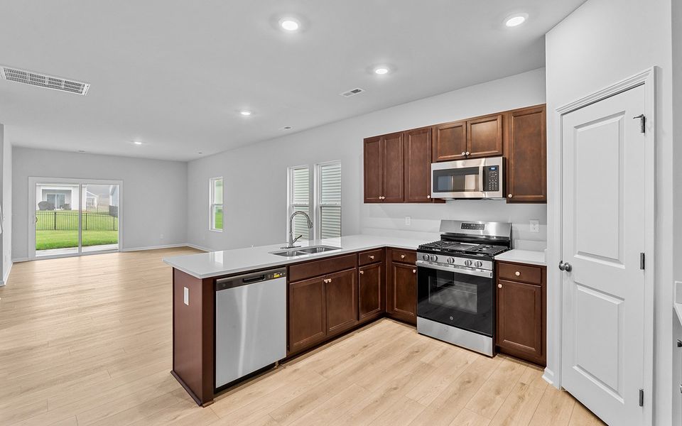 Furnished interior view inside a new home in Hanes Lake, Winston-Salem (Image 7).