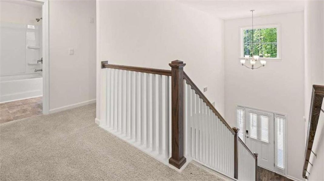 Spacious, unfurnished interior of a new home in Wildwood, Covington (Image 25).