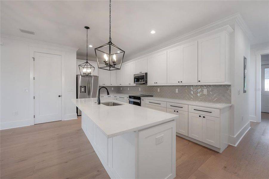 Furnished interior view inside a new home in , Tampa (Image 14).