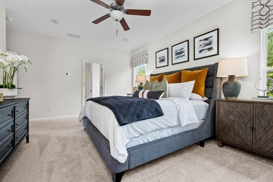 Furnished interior view inside a new home in Hawks View, Ringgold (Image 10).