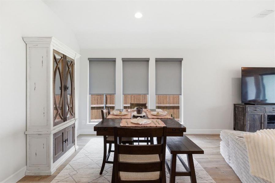 Furnished interior view inside a new home in Sweetgrass, Haslet (Image 26).