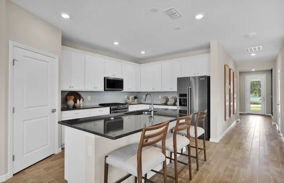 Representative furnished interior of a home built from the Mystique by Pulte Homes in Westerly Park at Wildlight, Wildlight (Image 11).