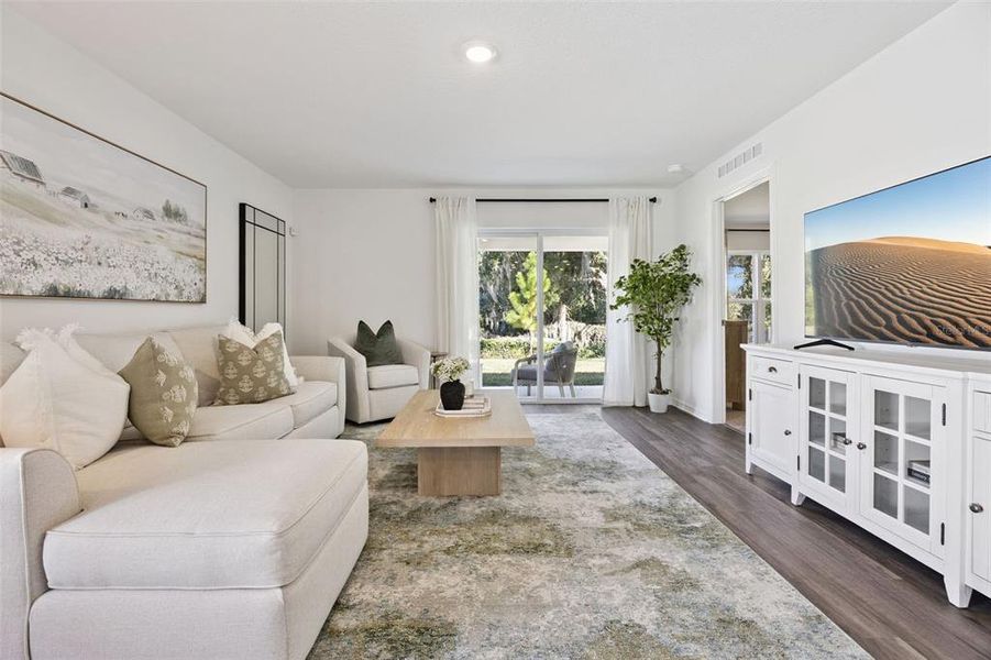 Furnished interior view inside a new home in , Tavares (Image 9).