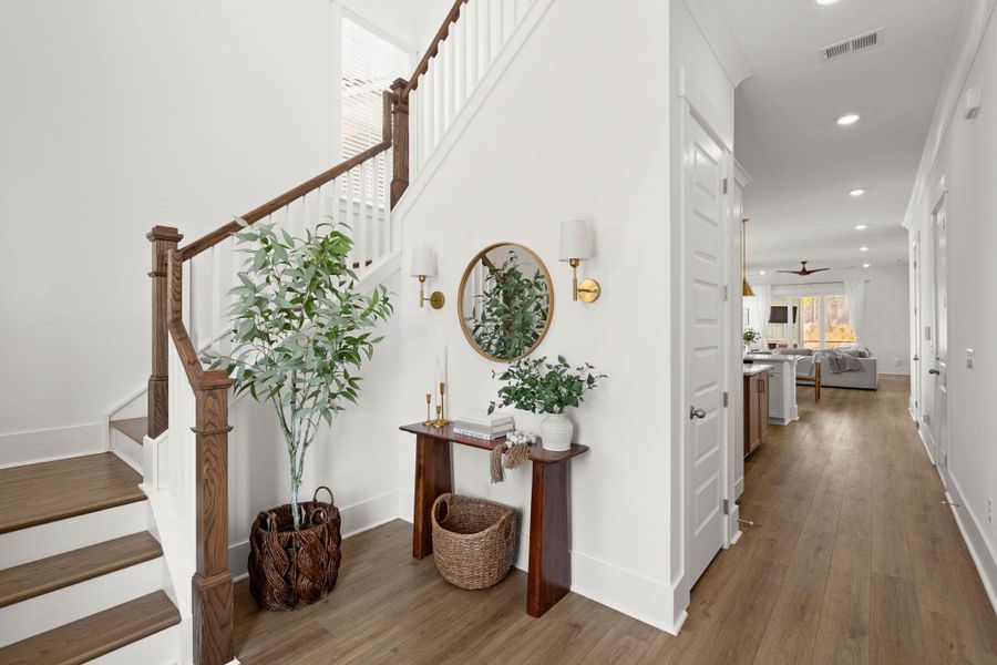 Furnished interior view inside a new home in , Summerville (Image 9).