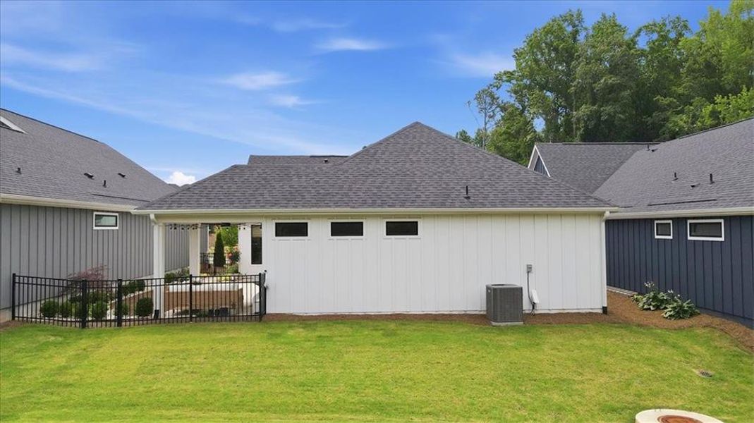 Exterior details and patio area of a home in , Canton (Image 28). Exterior details and patio area of a home in , Canton (Image 28).