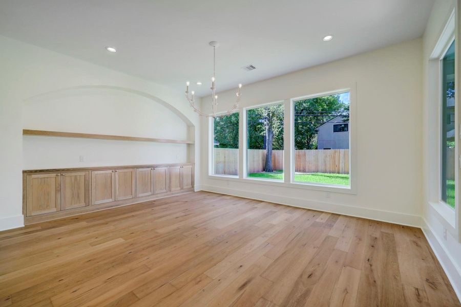 Previous work by the builder, not representation of current build.