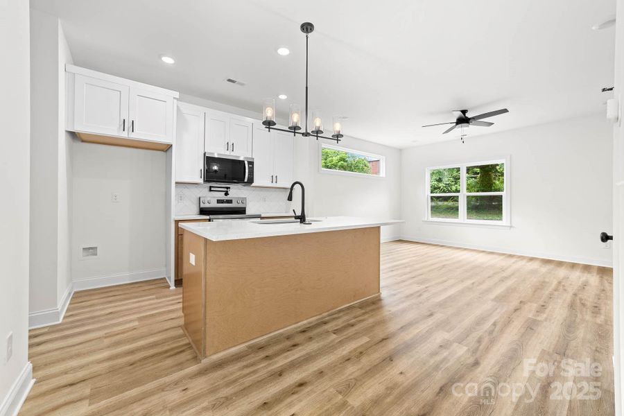 Furnished interior view inside a new home in , Shelby (Image 6). Furnished interior view inside a new home in , Shelby (Image 6).