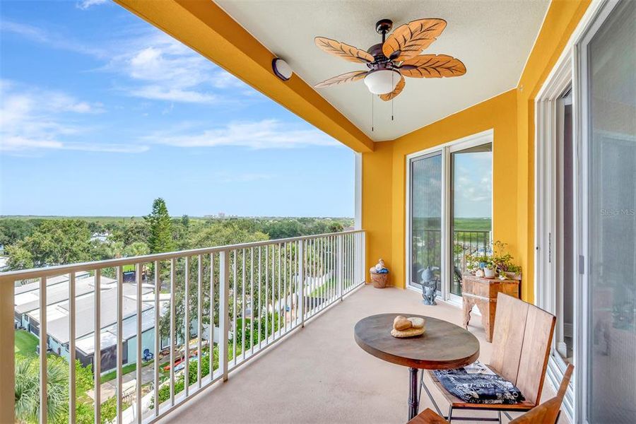 Amazing Views from the Balcony