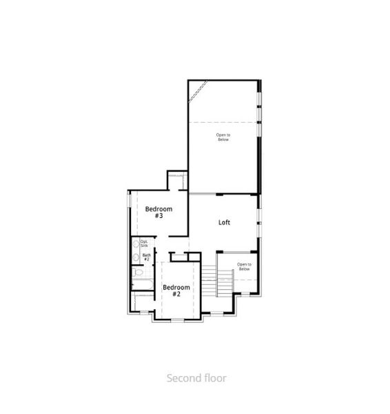 2D floor plan layout of this home in Karis, Crowley, TX (Image 3).