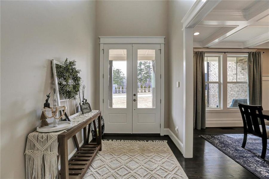 Furnished interior view inside a new home in , Buford (Image 31). Furnished interior view inside a new home in , Buford (Image 31).