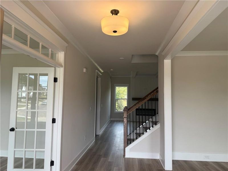 Spacious, unfurnished interior of a new home in Rosewood Lake Estates, Hoschton (Image 27). Spacious, unfurnished interior of a new home in Rosewood Lake Estates, Hoschton (Image 27).