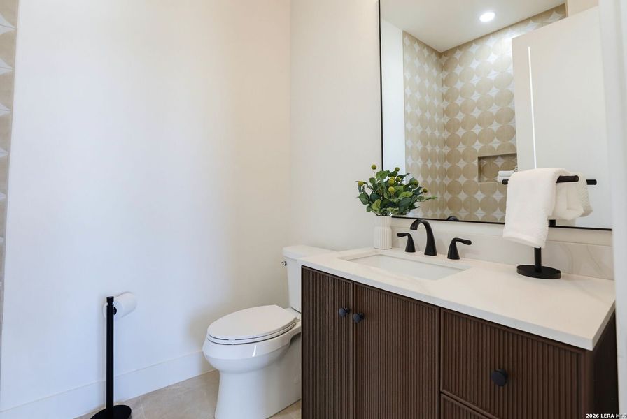 Furnished interior view inside a new home in , Bulverde (Image 15).