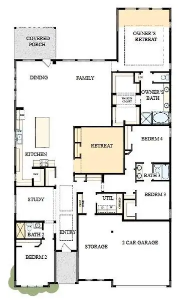 The success of a floor plan is the way you can move through it…You’ll be amazed at how well this home lives…We call it traffic patterns.