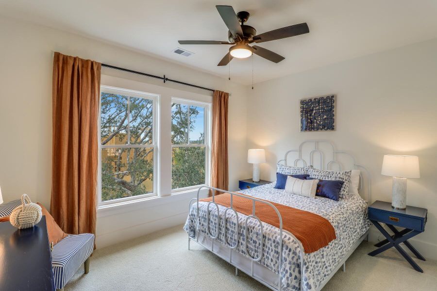 Furnished interior view inside a new home in The Preserve at Pennys Creek, Johns Island (Image 39).