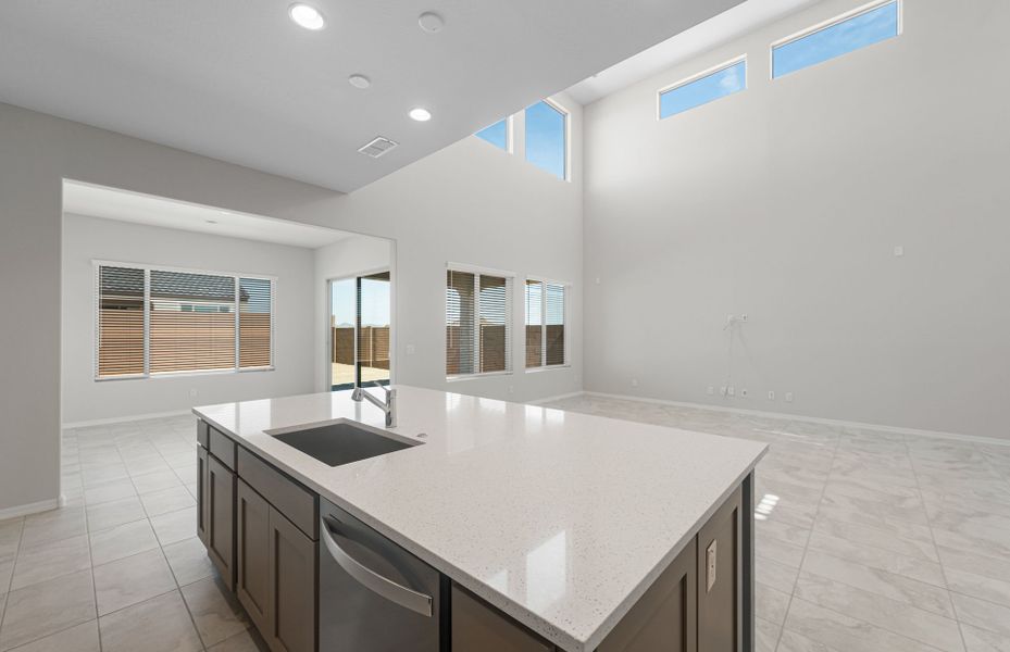 Furnished interior view inside a new home in Visara, Surprise (Image 15).
