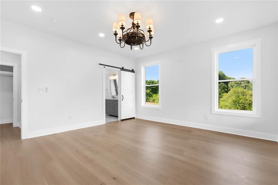 Spacious, unfurnished interior of a new home in , Canton (Image 63).