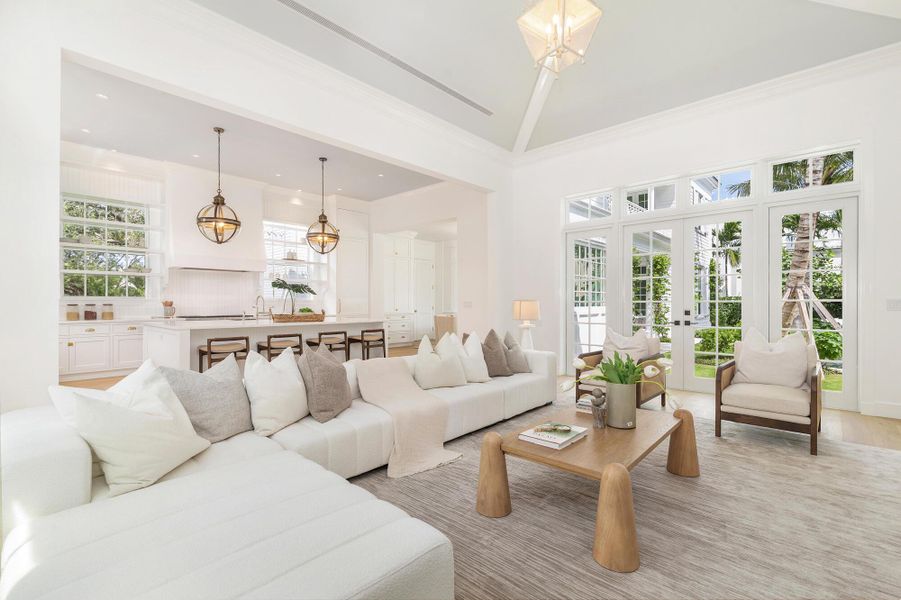 Furnished interior view inside a new home in , West Palm Beach (Image 11).