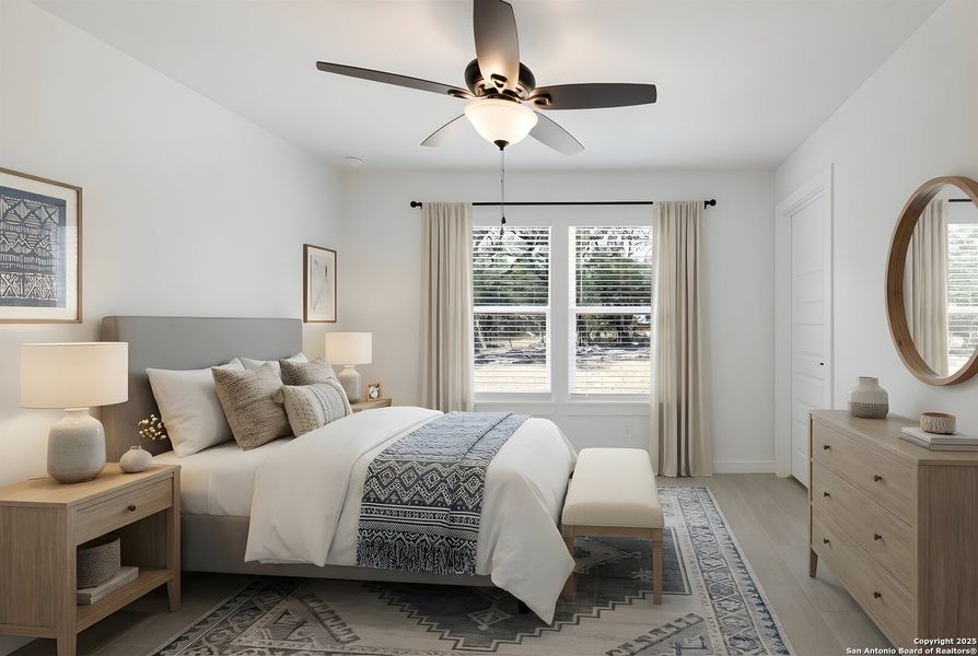 Furnished interior view inside a new home in , Bandera (Image 10). Furnished interior view inside a new home in , Bandera (Image 10).