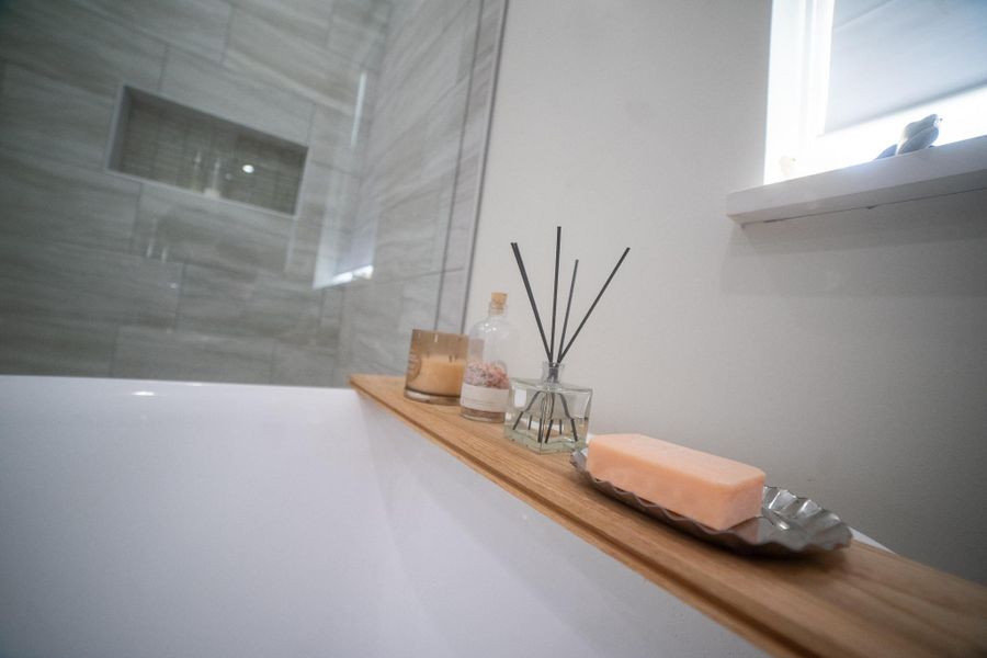 Close-up of interior finishes inside a home in , Fort Worth (Image 22).