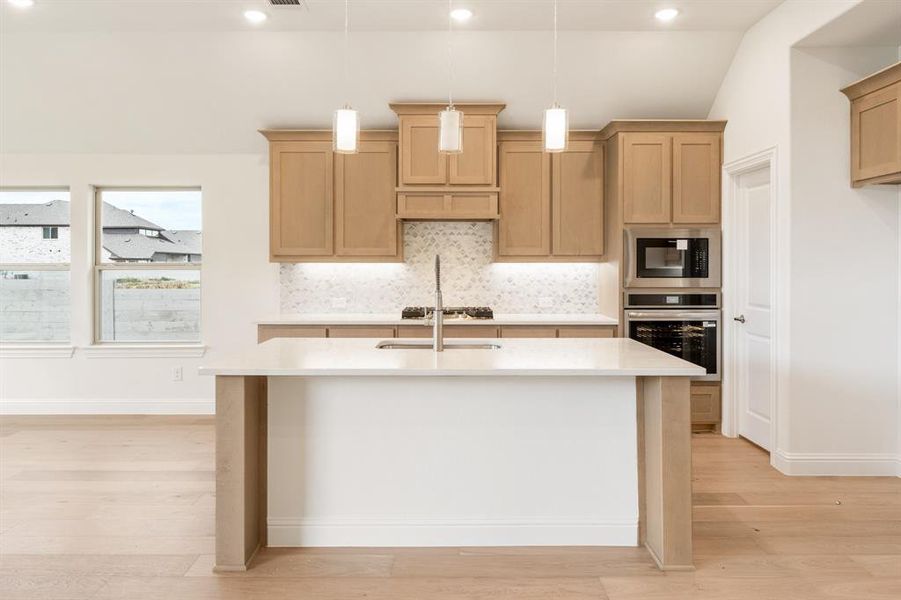 Furnished interior view inside a new home in Painted Tree Woodland District 50, McKinney (Image 10). Furnished interior view inside a new home in Painted Tree Woodland District 50, McKinney (Image 10).