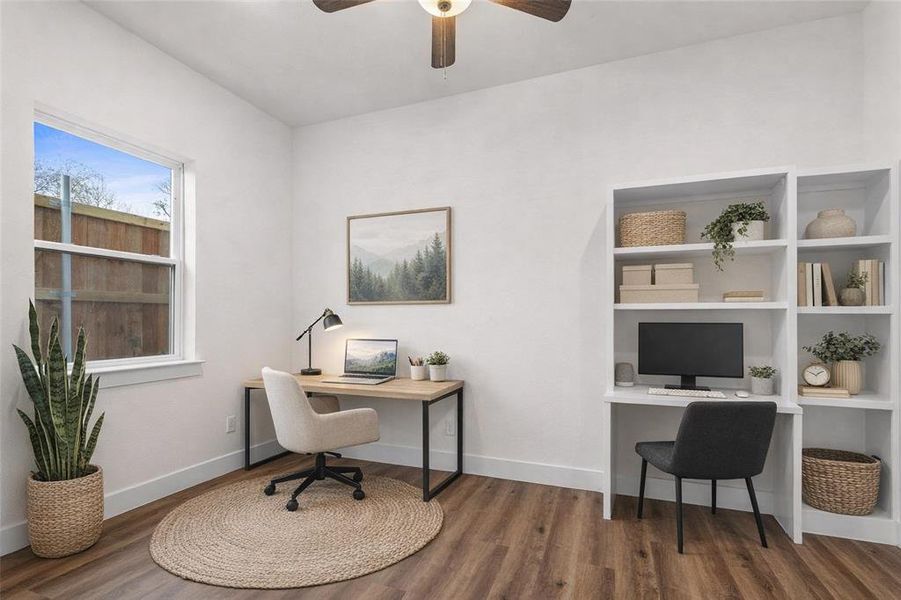 Furnished interior view inside a new home in , Dallas (Image 8).