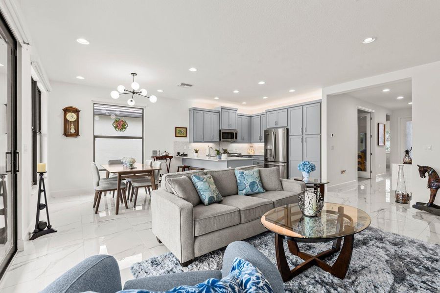 Furnished interior view inside a new home in , Port St. Lucie (Image 12). Furnished interior view inside a new home in , Port St. Lucie (Image 12).