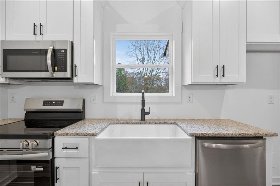 Furnished interior view inside a new home in , Cedartown (Image 5).