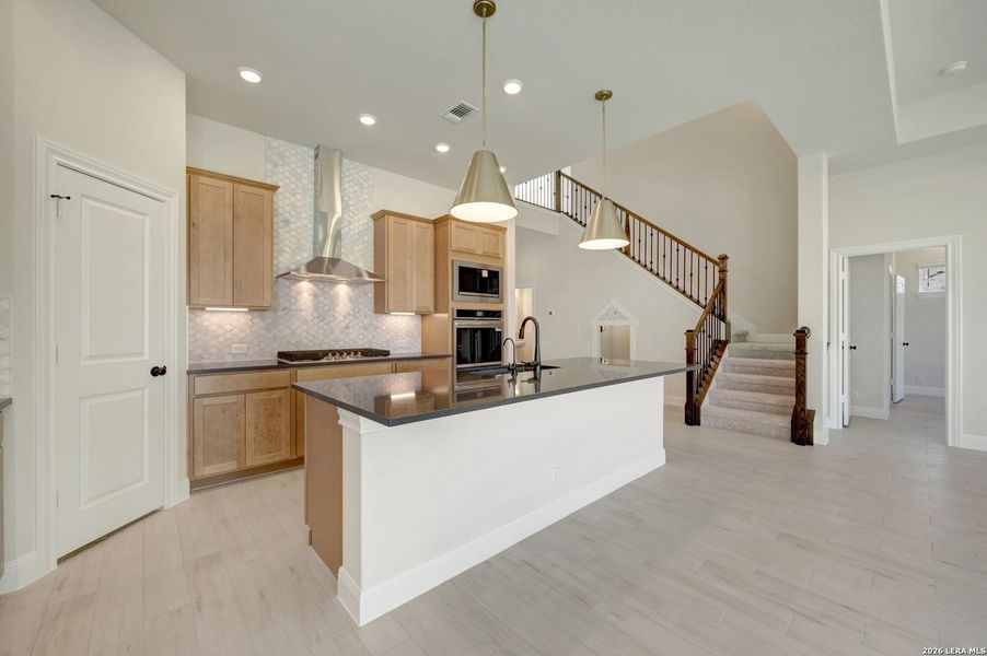 Furnished interior view inside a new home in Davis Ranch 60', San Antonio (Image 9). Furnished interior view inside a new home in Davis Ranch 60', San Antonio (Image 9).