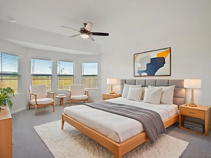 Furnished interior view inside a new home in Arcadia Ridge - Classic Series, San Antonio (Image 4).