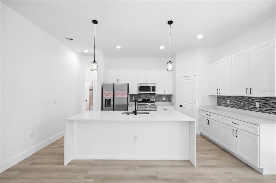 Furnished interior view inside a new home in , Ocala (Image 6).