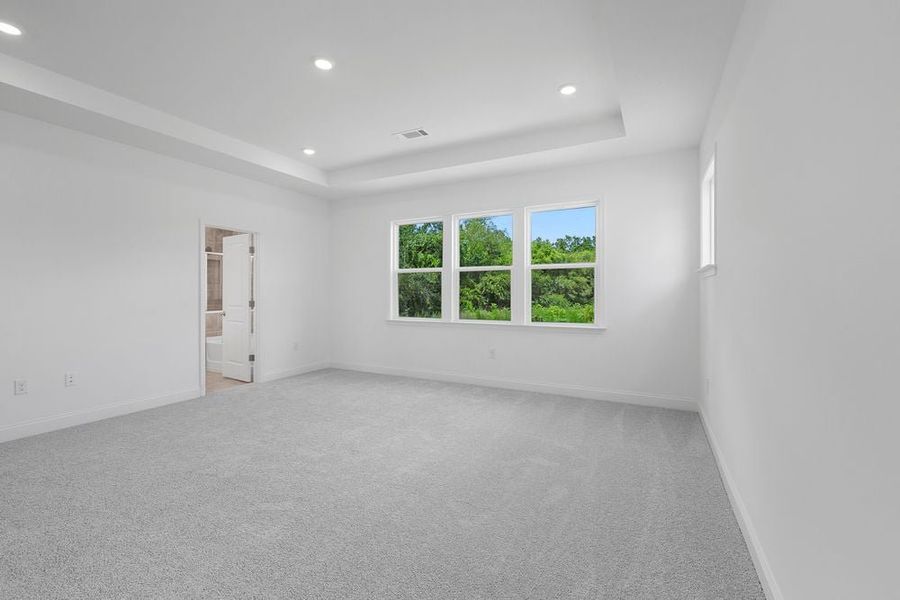 Representative unfurnished interior of a home built from the Aiken by Taylor Morrison in Kennison Creek, Cumming (Image 11).