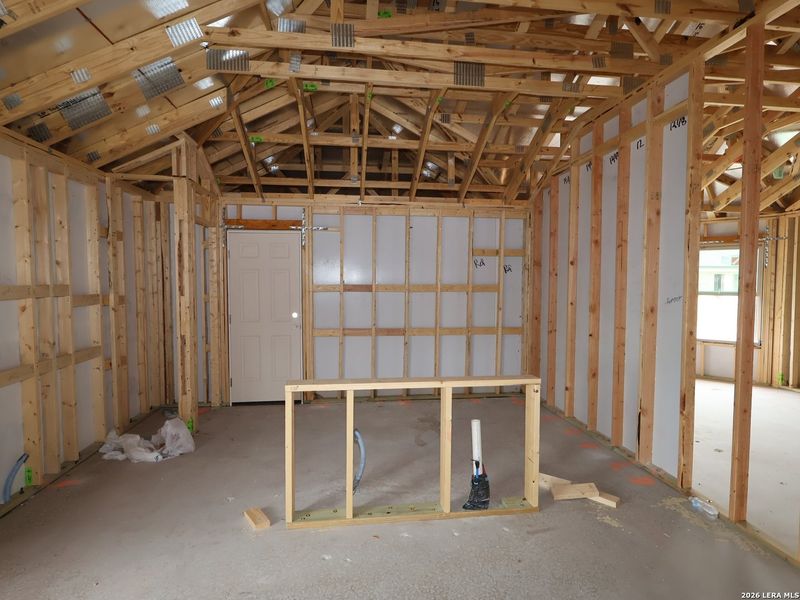 In-progress construction of a new home in Verano Farms, San Antonio, TX (Image 23).