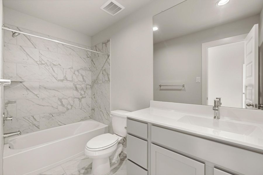 Furnished interior view inside a new home in Morton Creek Ranch, Katy (Image 5).